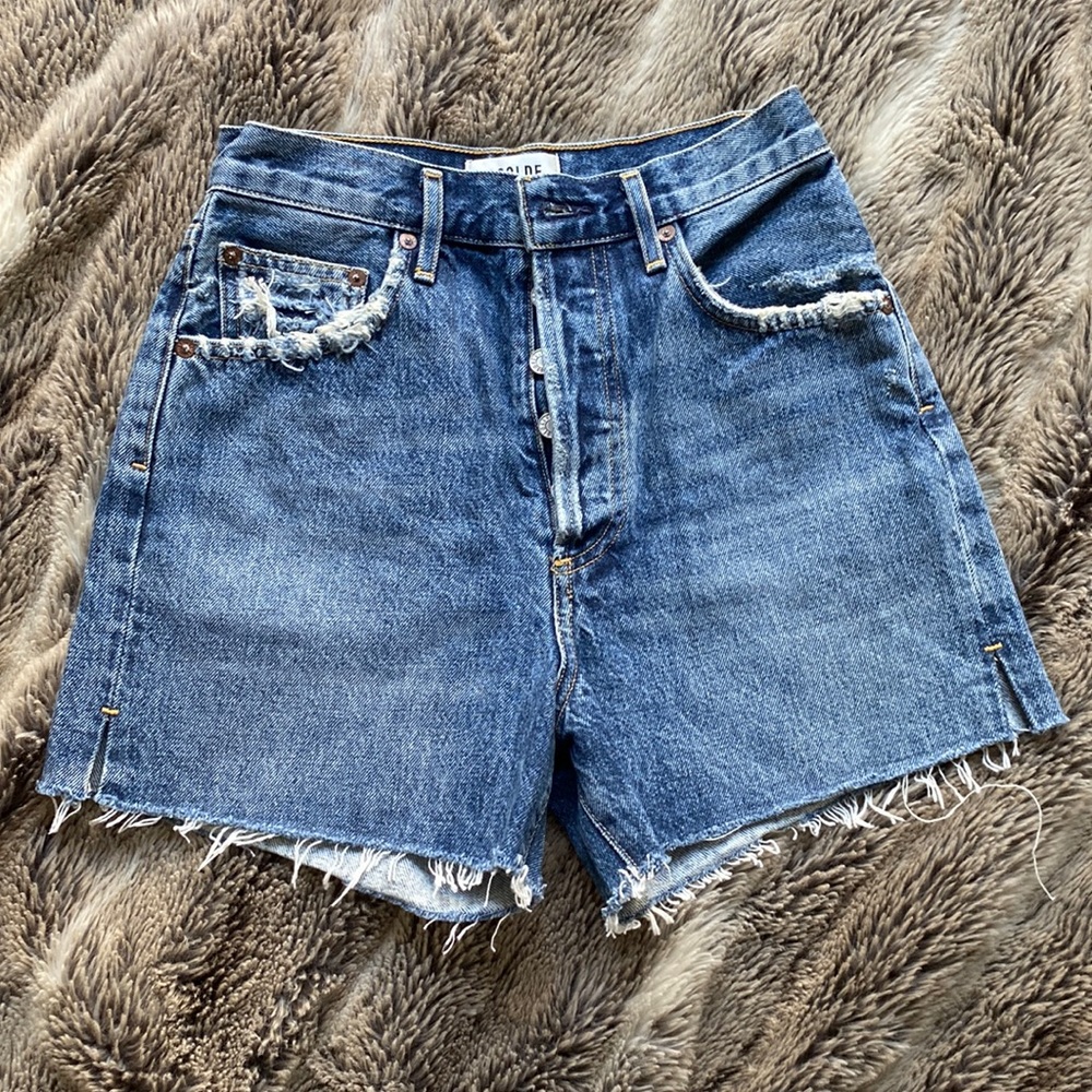 Agolde Dee shorts size 25 NWT in Precision